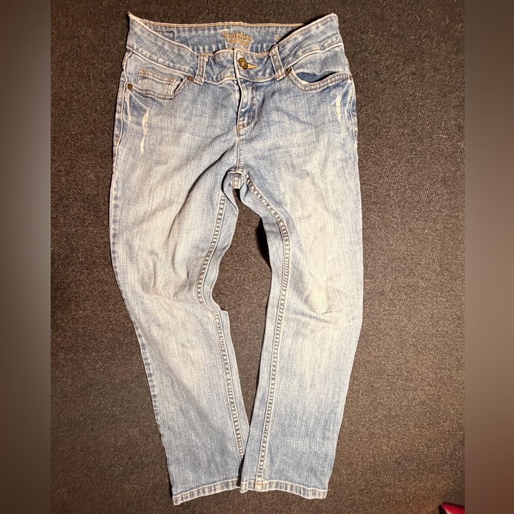 Women's simply Vera by Vera wang Light Blue Jeans size 2p